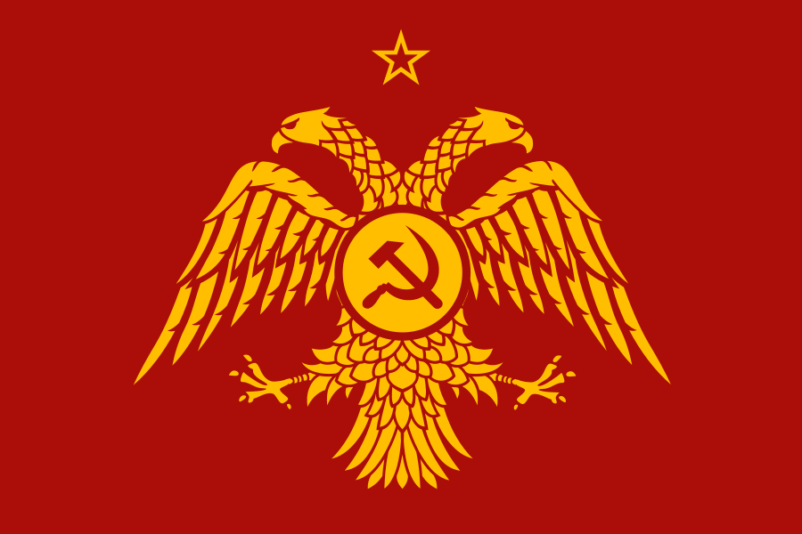 Flag of Communist Byzantium
