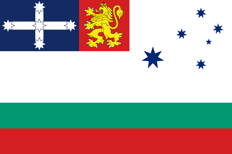 Flag of Australia-Bulgaria