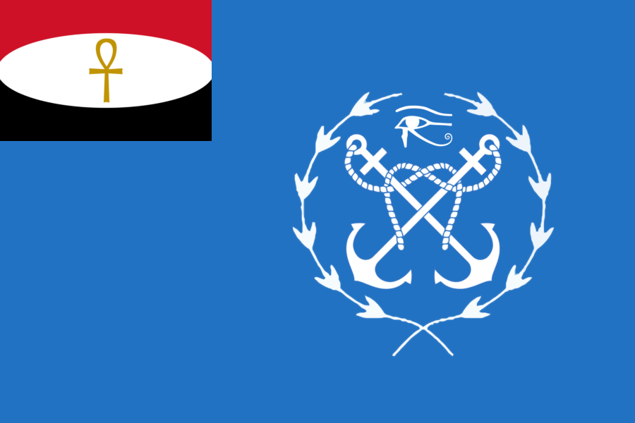 Holy Egyptian naval ensign