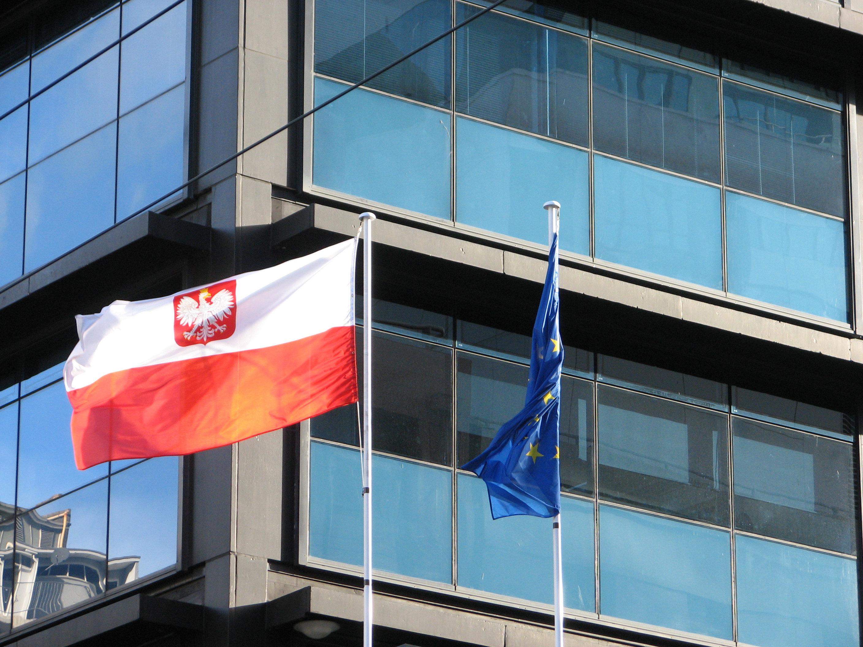 Flags in the Wild: Polish State and E.U.