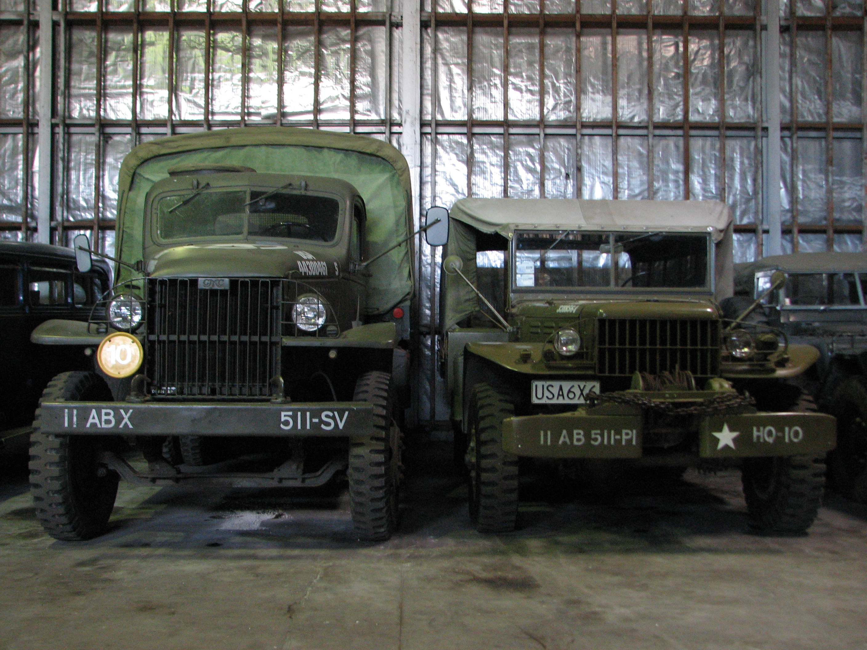U.S. Army trucks