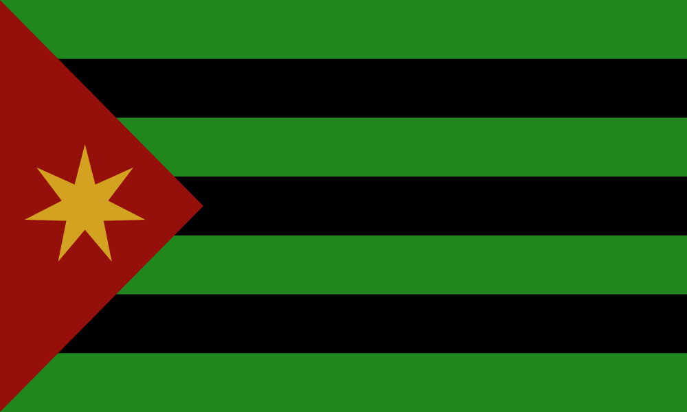 Flag of Takrur (Multipolarity 2)