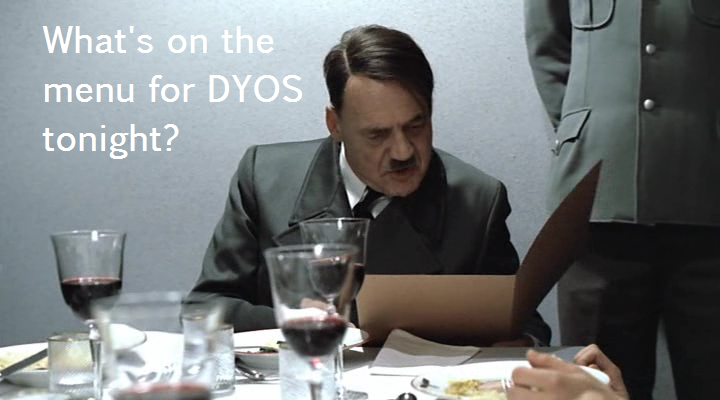 Hitler learns Himmler's comment on DYOS
