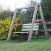 Hobbit swing bench