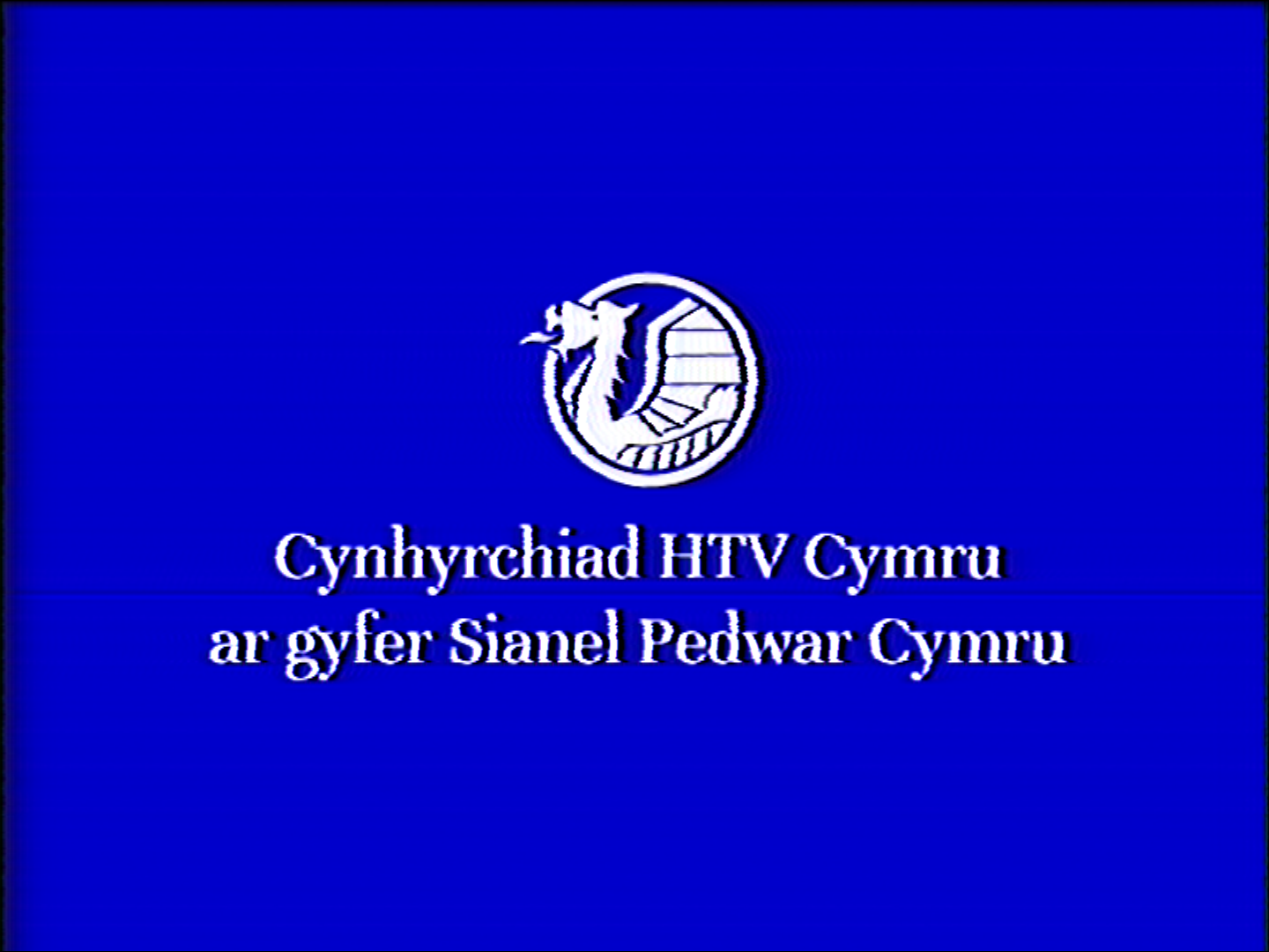 Teledu Cymru endcap for S4C (1982)