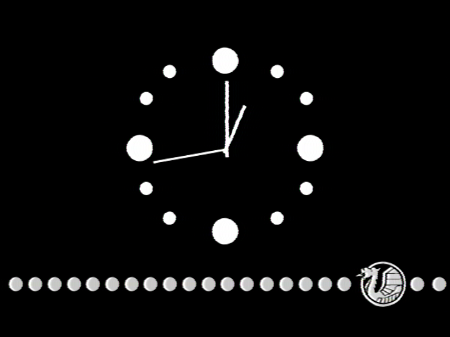 Teledu Cymru clock (1968)