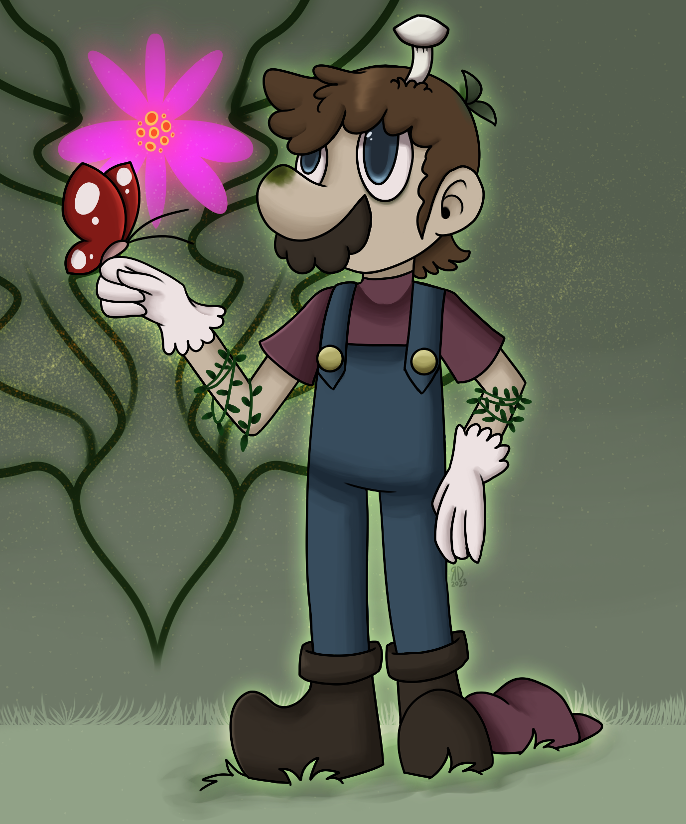 Floral Mario