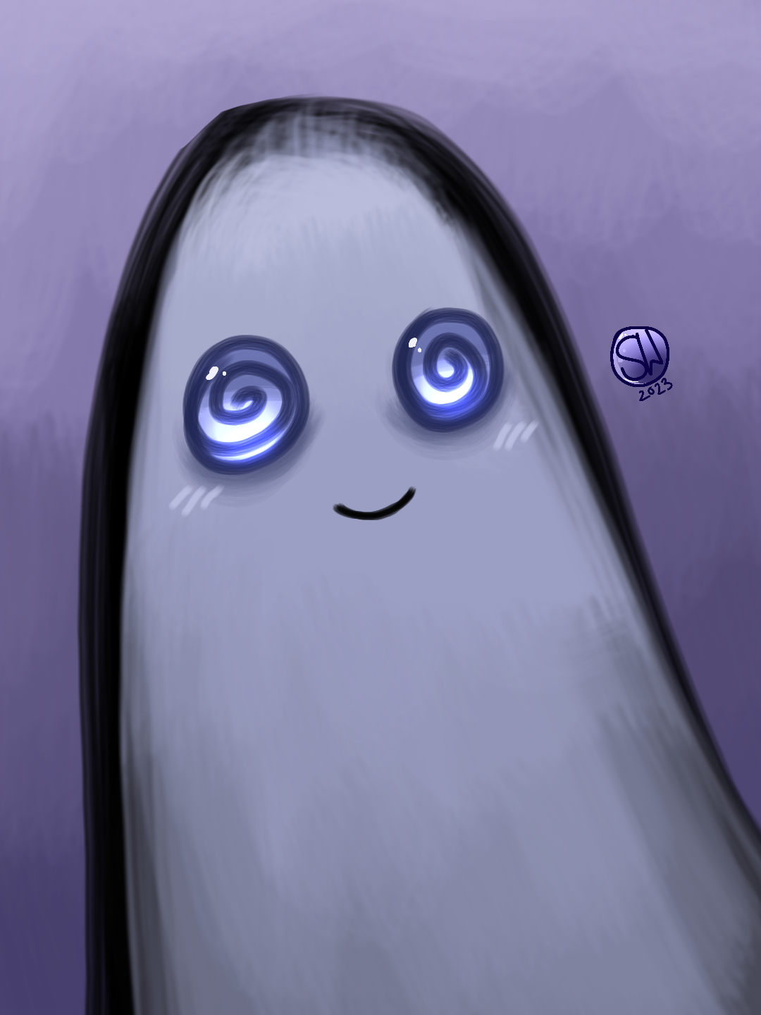 Dizzy Blue Ghost