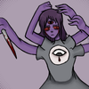 Purple Goddess Of Pain