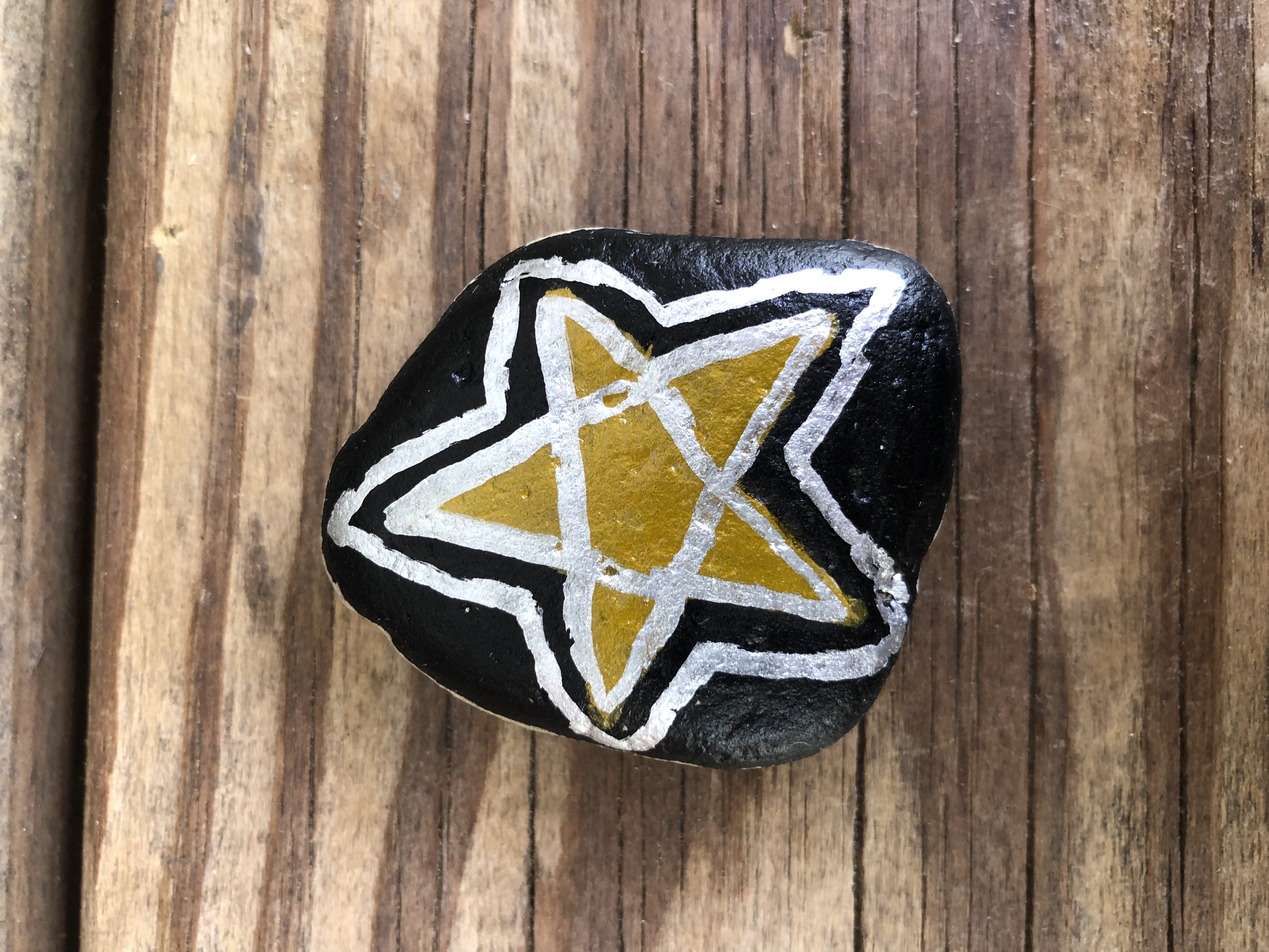 Painted Star rock