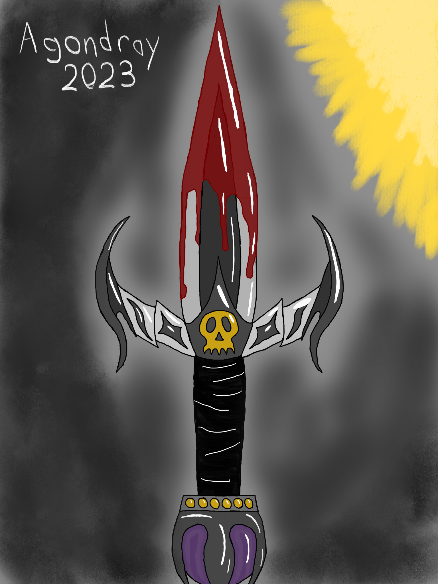 Inktober 2023: Day 15 - Dagger
