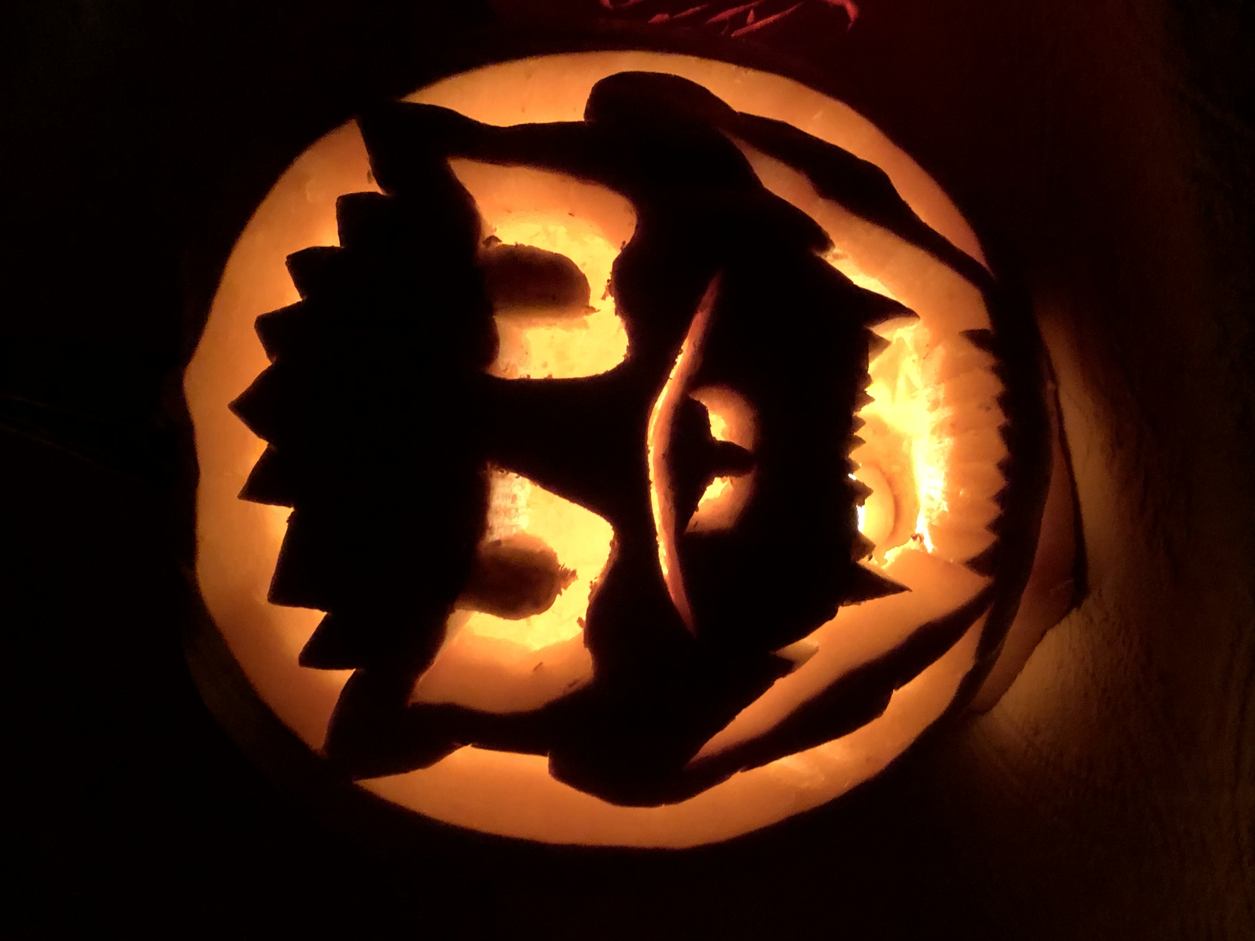 Jack’o’lantern Godzilla