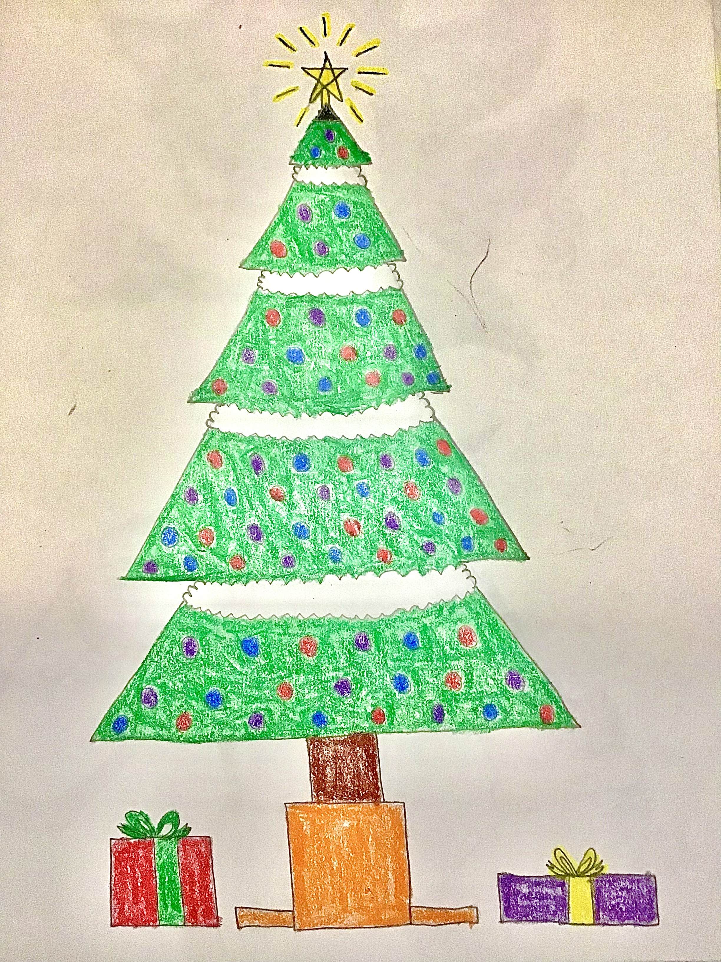 Christmas Tree Sketch