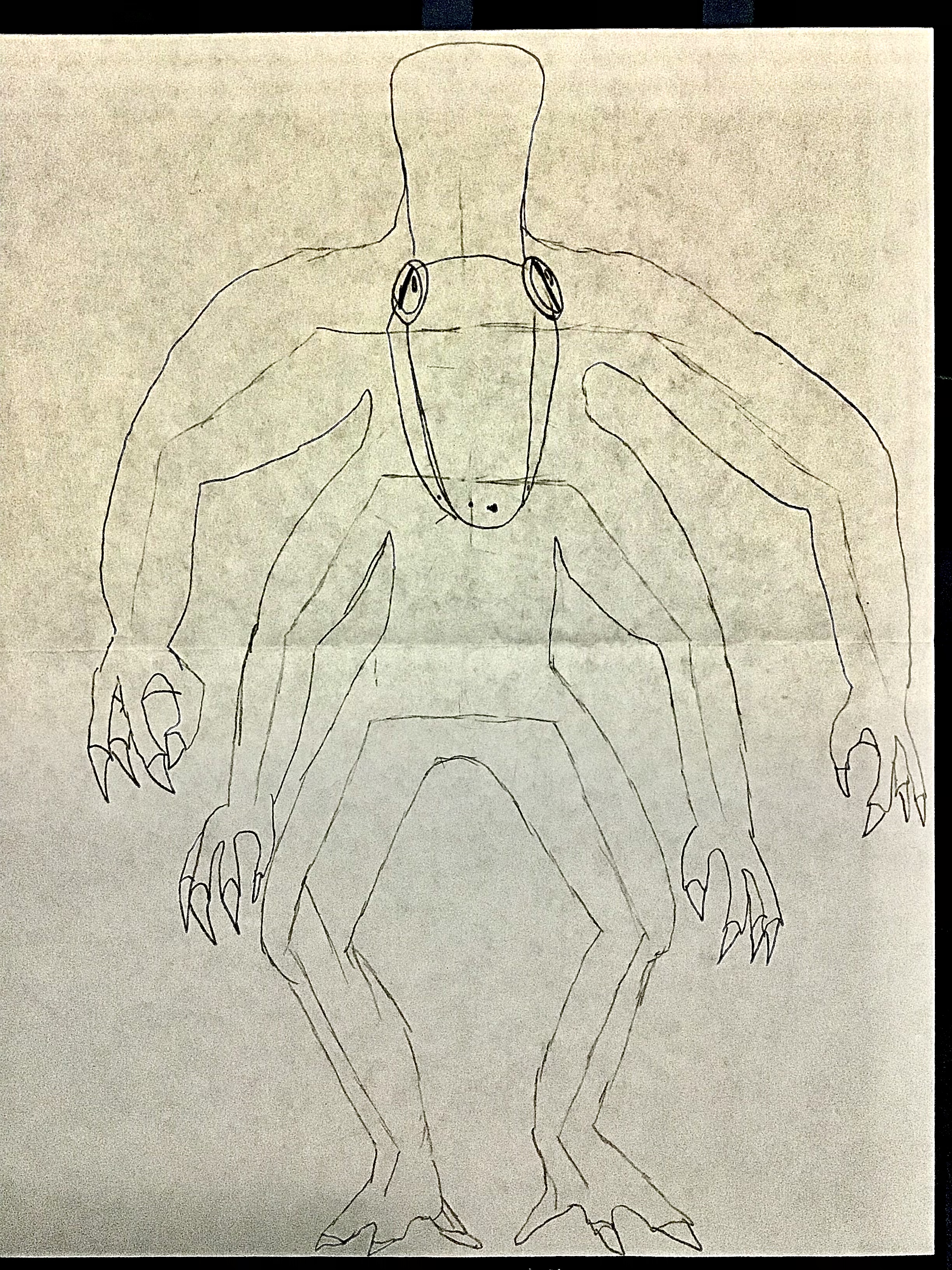 Alien Concept Sketch 1