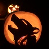 Jack’o’lantern Howling Wolf