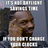 End Daylight Savings Time