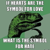 What is the symbol of hate?