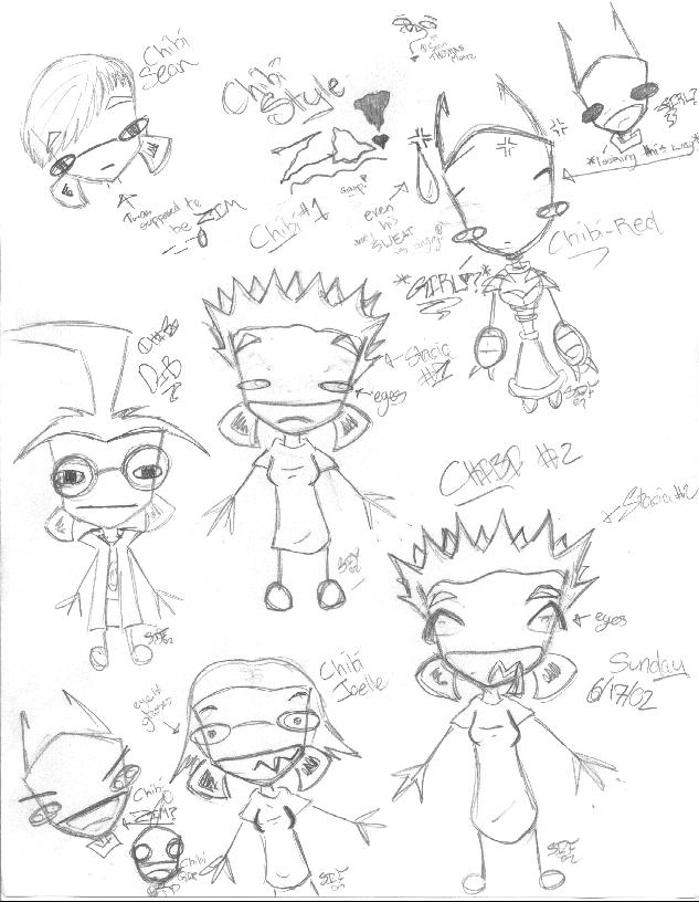 Chibis!! Well, sorta...