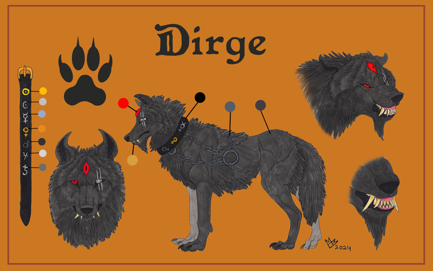 Reference sheet: Dirge