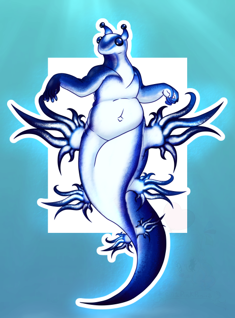 The Beautiful Blue Dragon