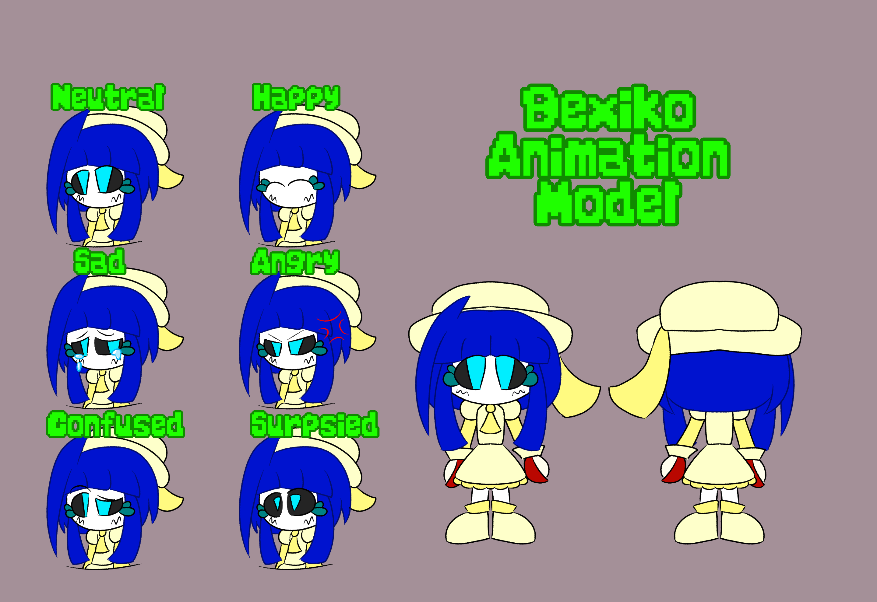 Bexiko Animation Sheet