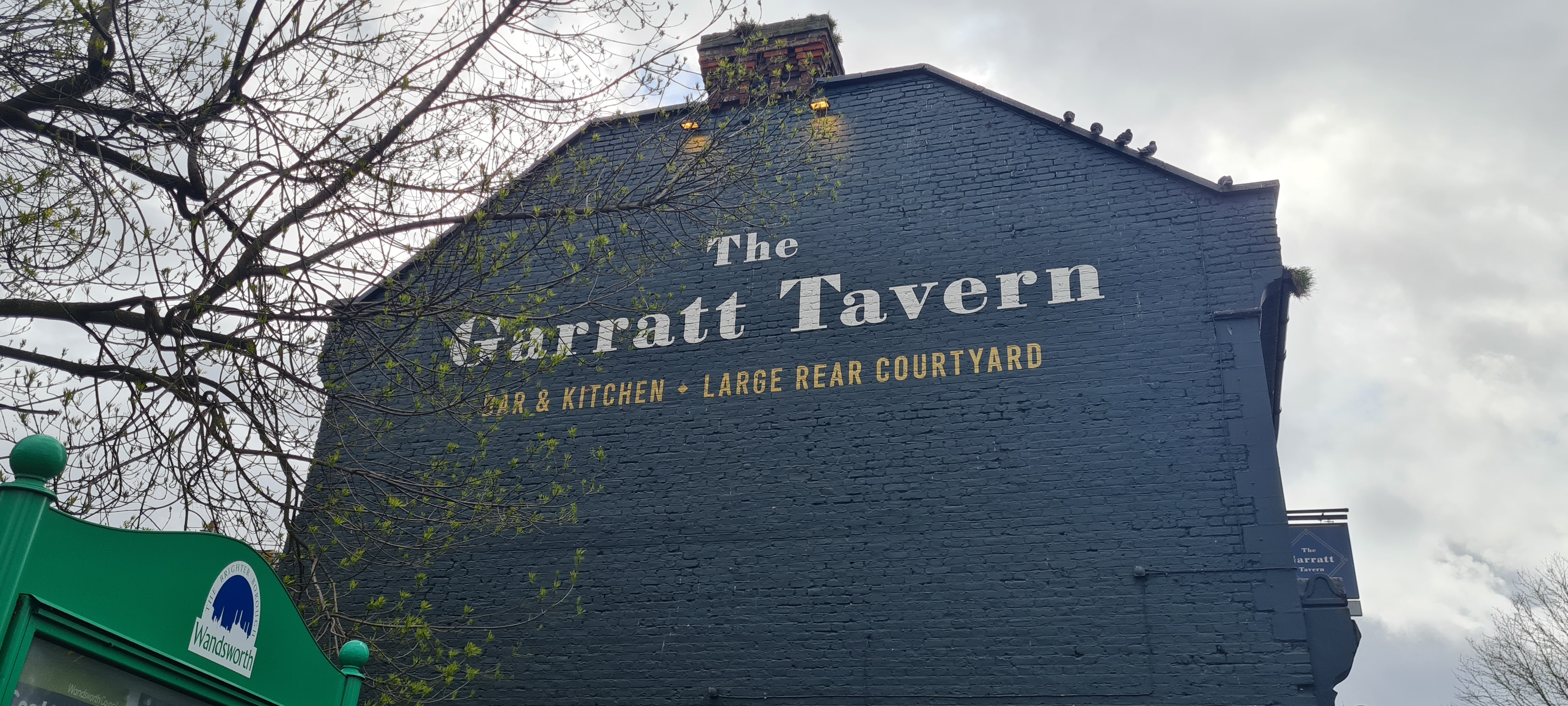 Back of the Garratt Tavern