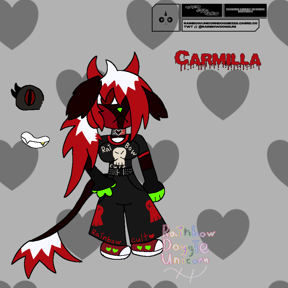Camilla the Vampire Doggie Unicorn