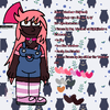 Salem (Werebear Girlfriend) Reference sheet