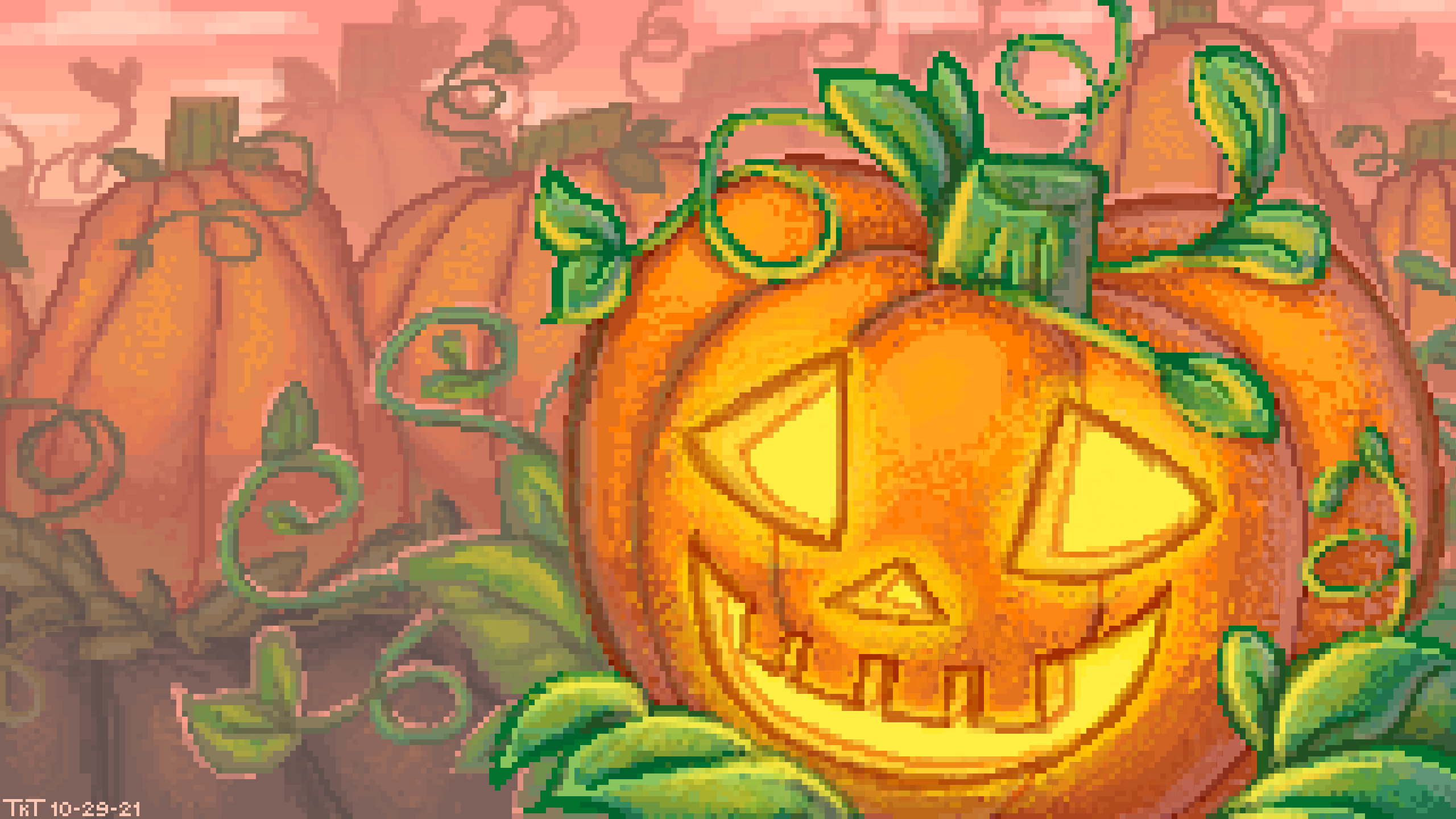 Pixel Pumpkin Patch