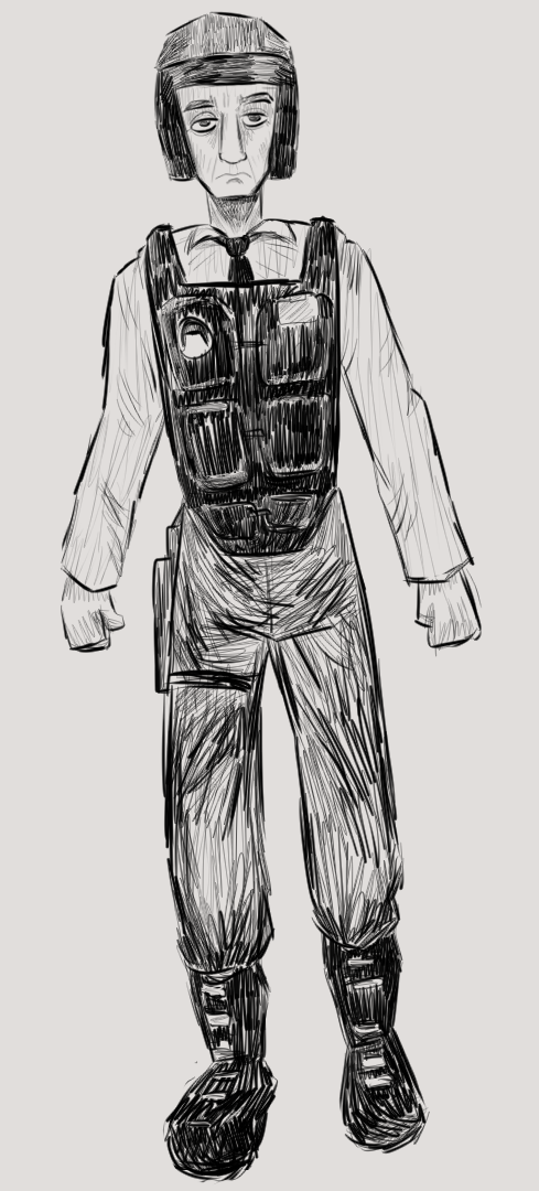 Study of the Half-Life Security Guard Model