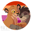 Pair of Gay Lions