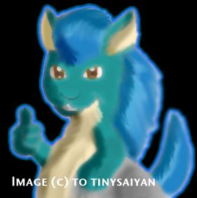 BlueTide the Kyrii, a NeoPets request