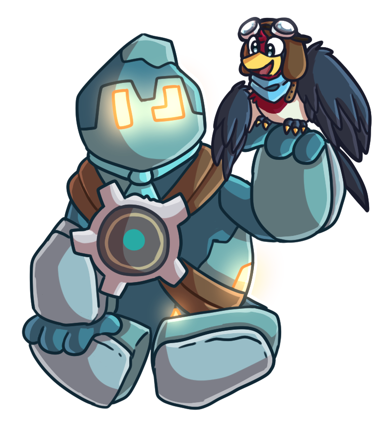 Skyress and Bulwark - Commission