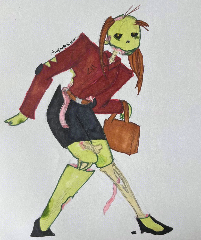 Zombie Saleswoman