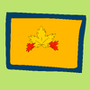 1970 Maple Village Flag