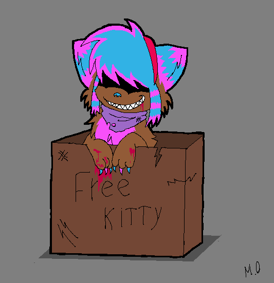 Free kitty>:)