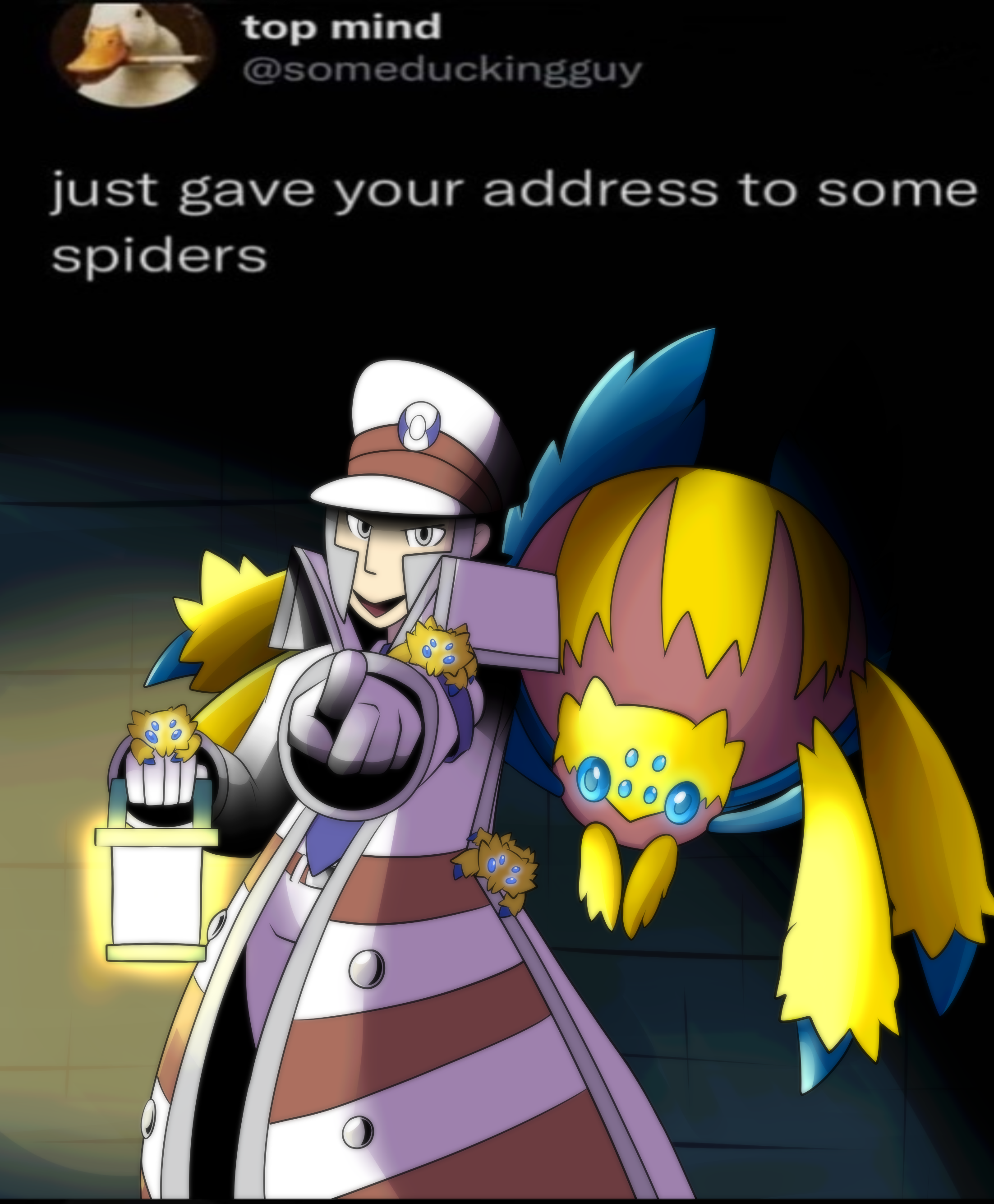 Get ready for the spiders