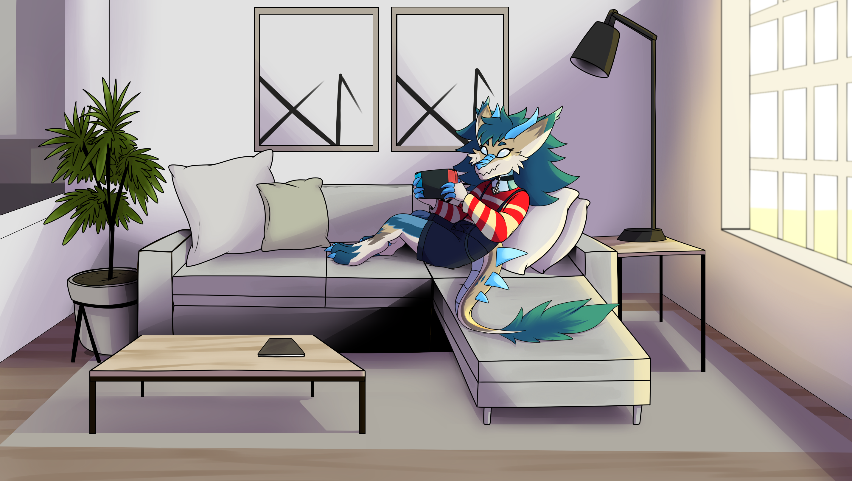 Commission: Comfy Home