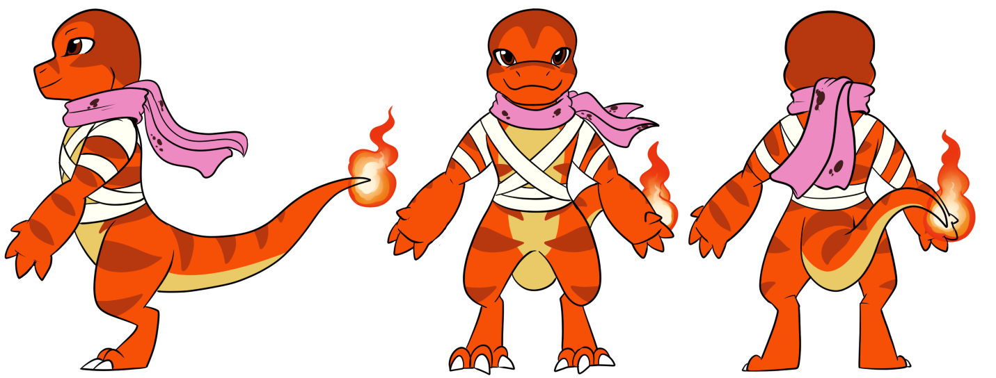 Dizzy the Charmander ref