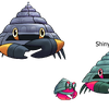Fakemon: Bell Dwebble and Bell Crustle