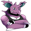 Commission: Jaron The Nidoking Sticker