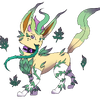 Commission: Spooky Leafeon