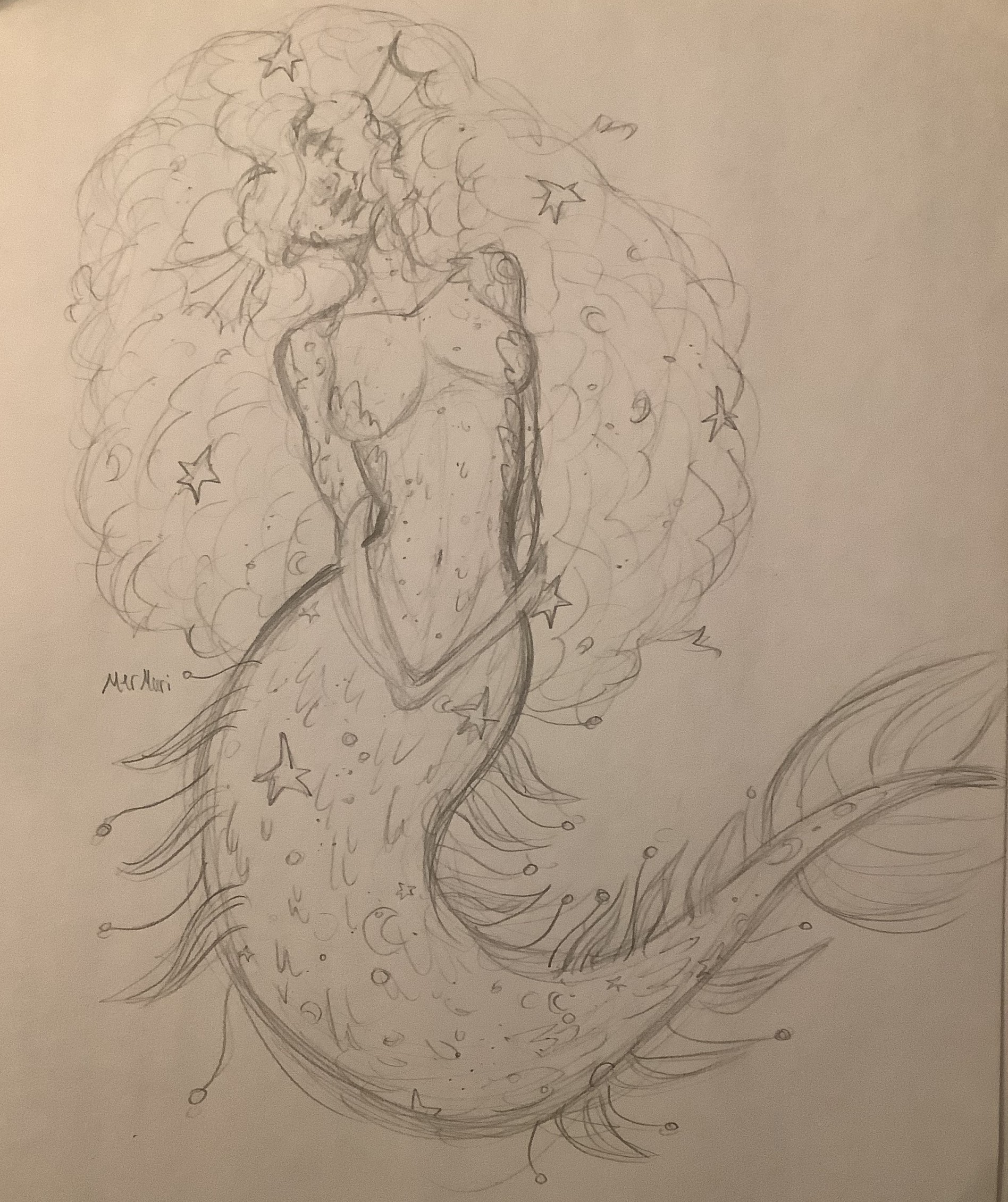 Mermaid Mari (Harmony and Horror)