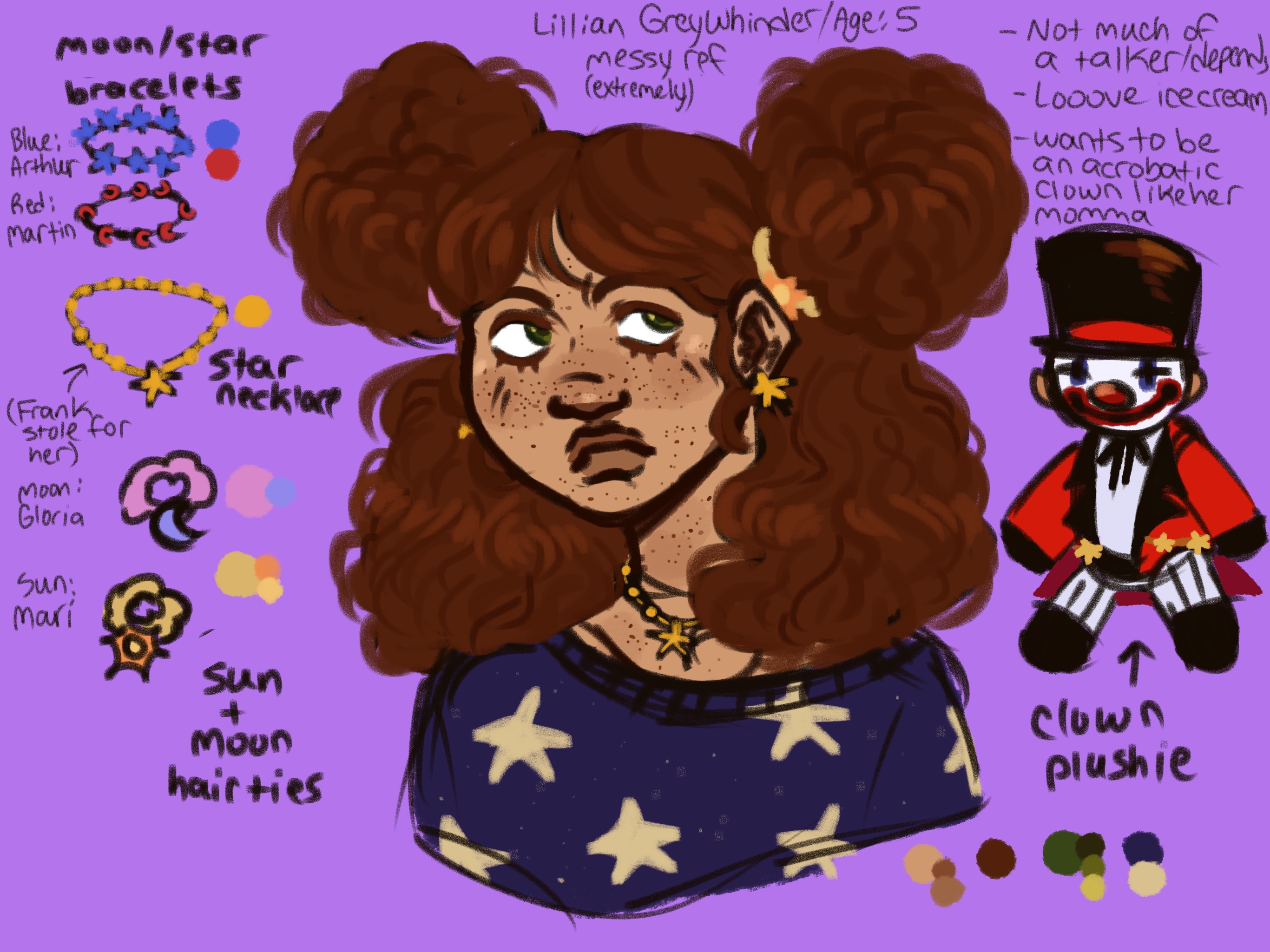 Lillian GreyWhinder ref for Harmony Circus (Harmony and Horror)