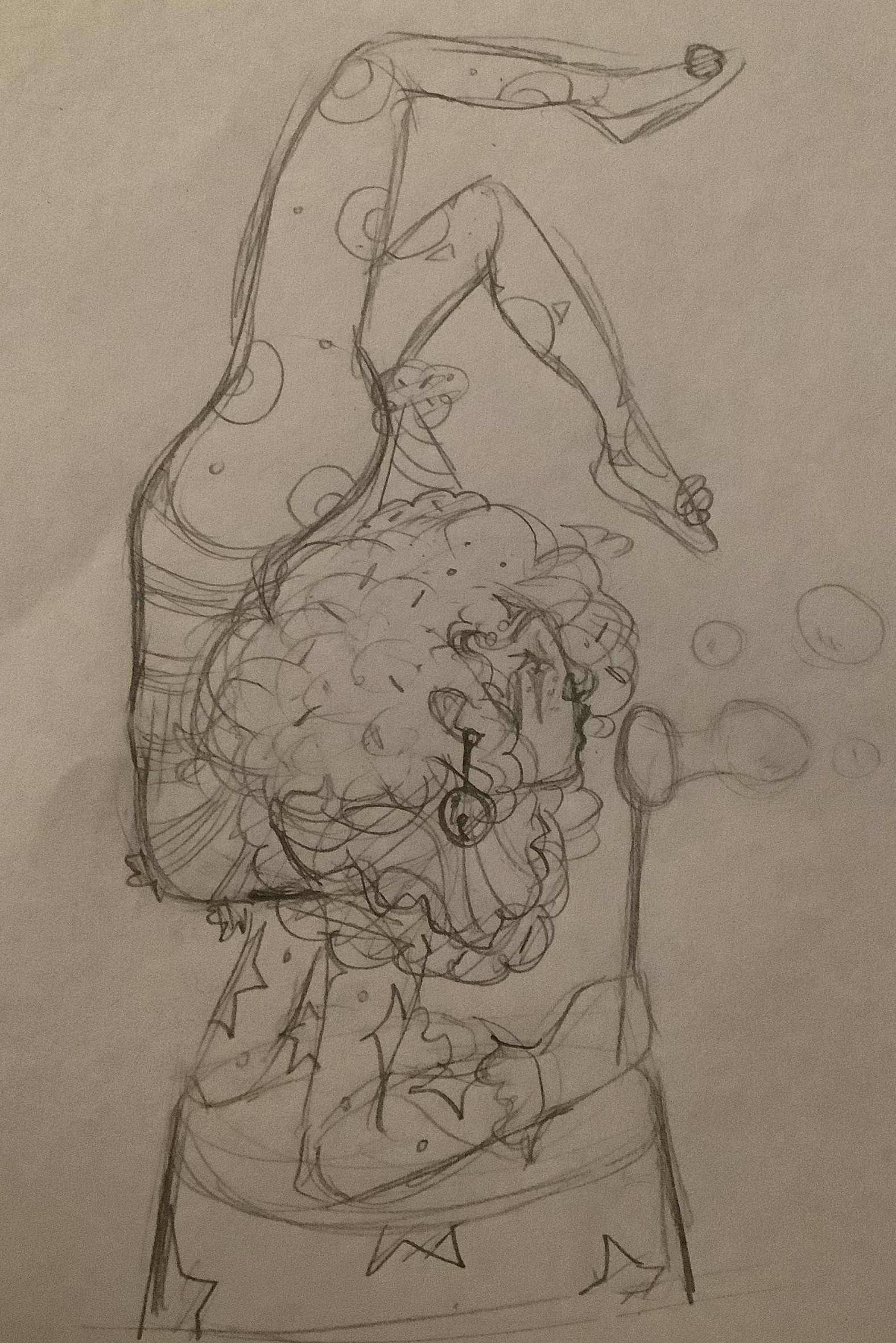 Clown Mari Contorting (Harmony and Horror)