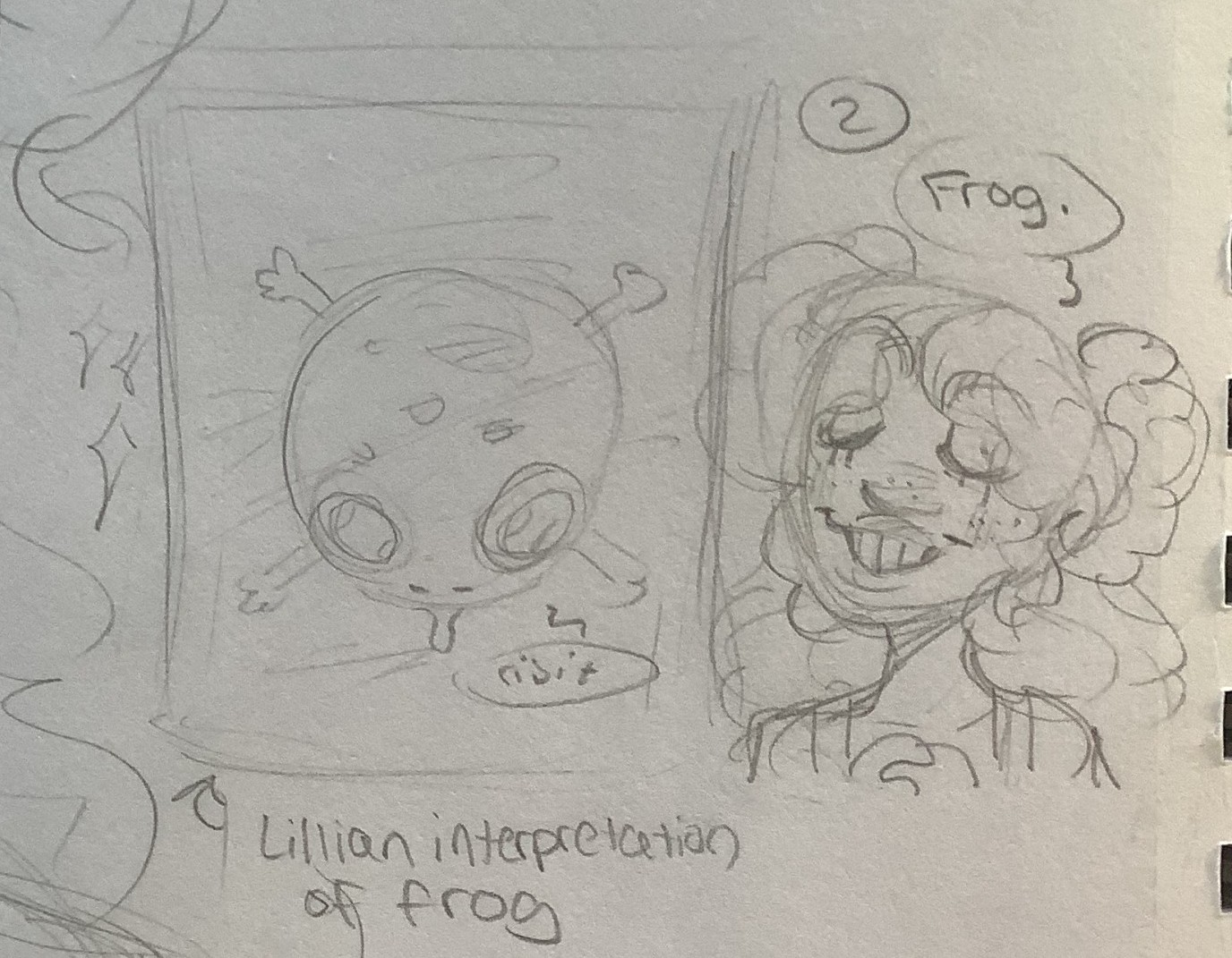 Lillian GreyWhinder Frog Comic 2 (Harmony and Horror)