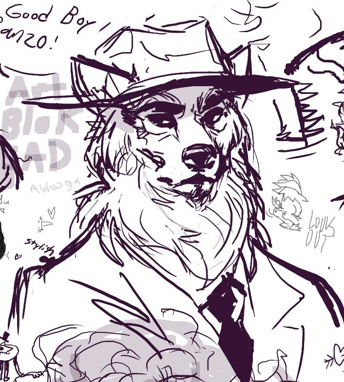 Werewolf Detective Stewart (Harmony and Horror)
