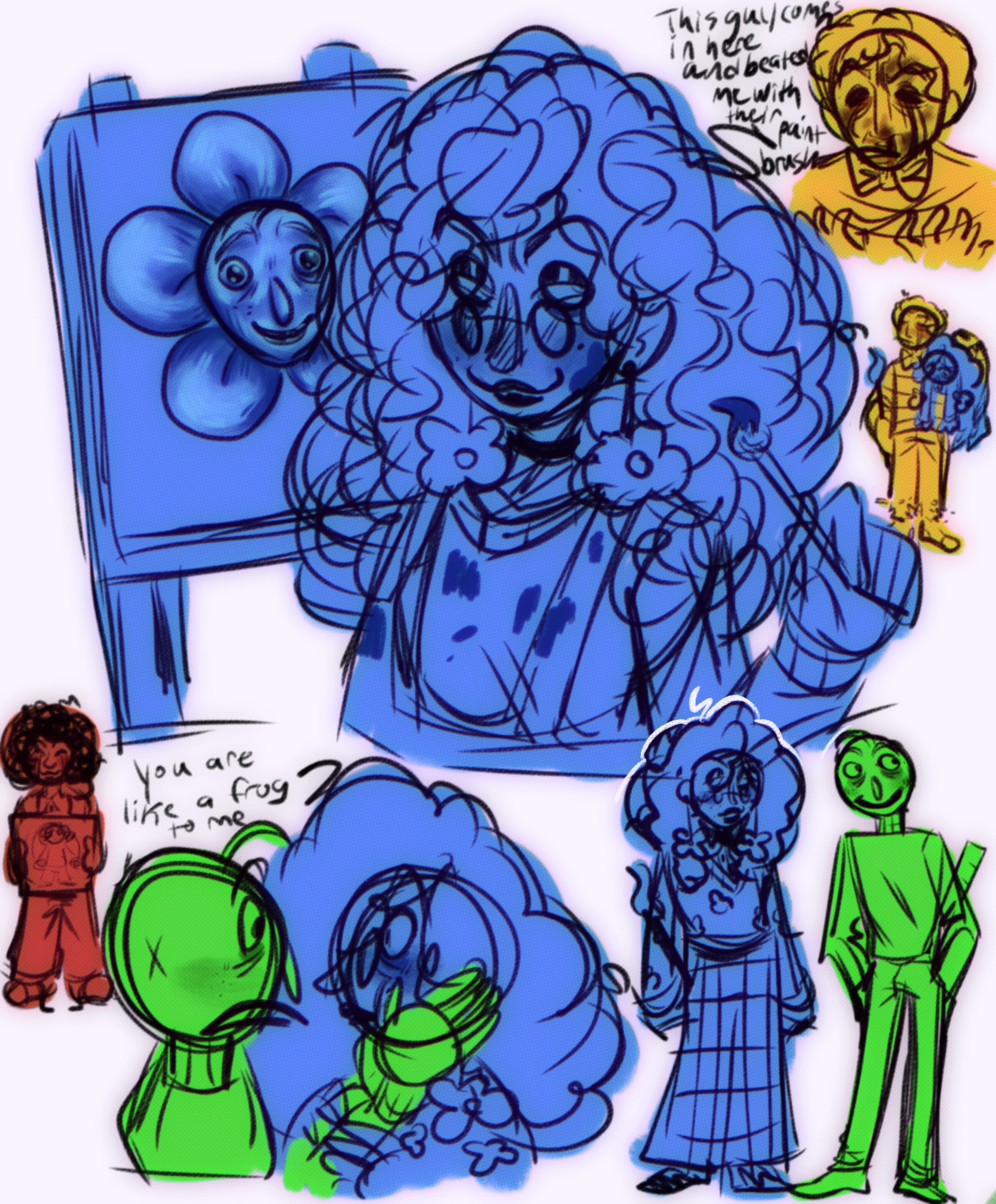 Baldi’s Basics doodle page