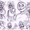 Baldi/Miriam doodle page (Baldi’s Basics)