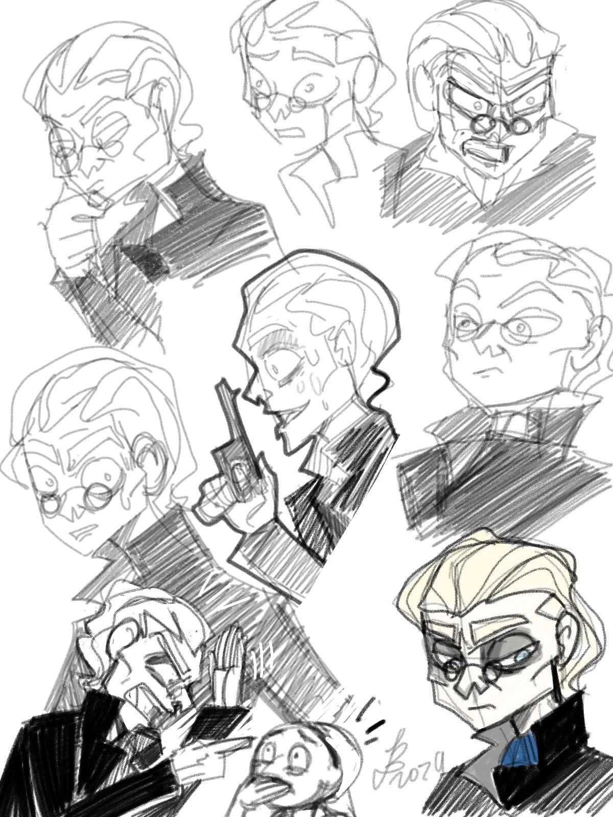 Herman sketches